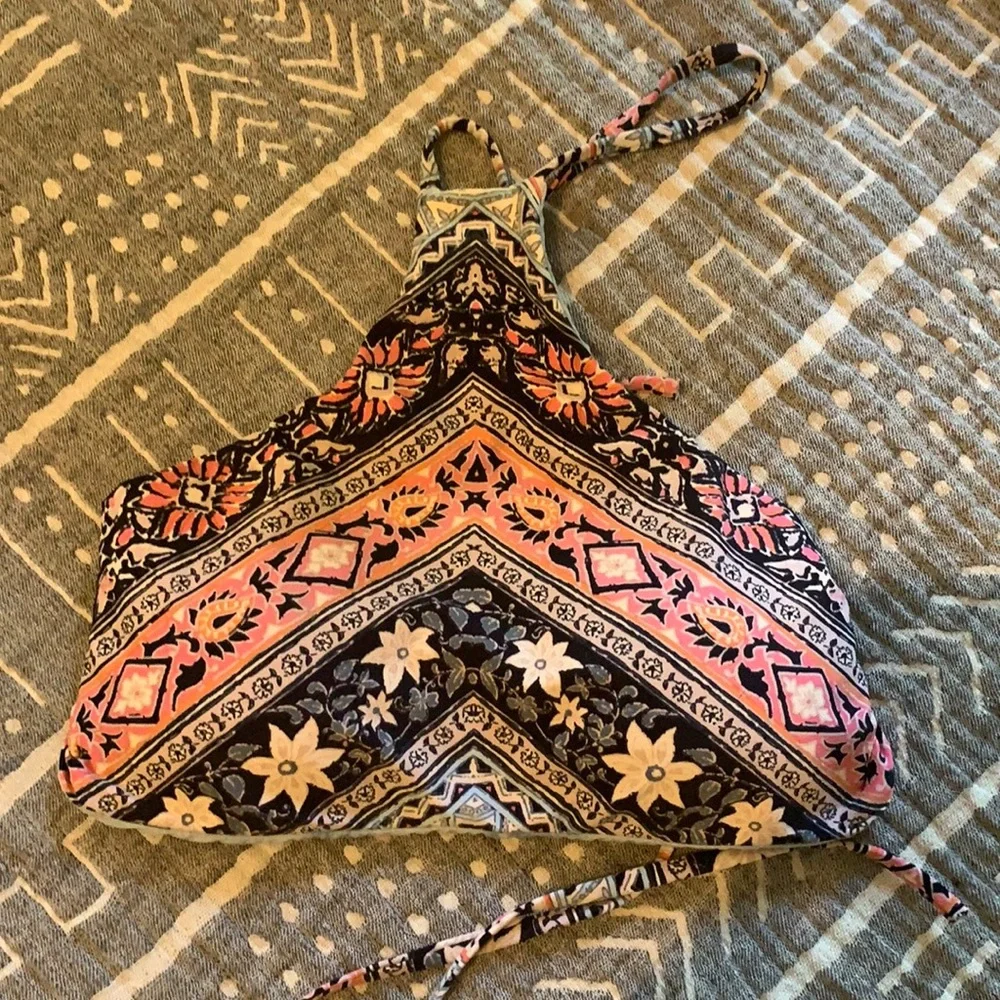 Reversible High Neck Bikini Top - Picture 1 of 3